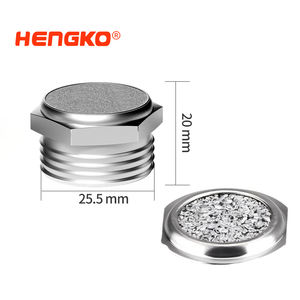 Silenziatore in Acciaio Inox 304 con Estremità Piatta e Appuntita <span class=keywords><strong>Serie</strong></span> H02K M5 G1/8 G1/4 G3/8 G1/2 Silenziatore per Aria Marmitta di Scarico - Product Image 1