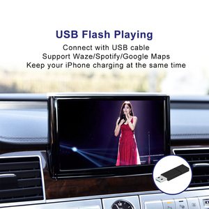 Nouvelle interface d'intégration sans fil <span class=keywords><strong>Apple</strong></span> <span class=keywords><strong>CarPlay</strong></span> et Android Auto pour <span class=keywords><strong>Audi</strong></span> A3 A4L A5 Q5 Q2 Q7 A1 <span class=keywords><strong>Q3</strong></span> A6 A7 A8 MMI 2G 3G 2005-2018 - Product Image 6