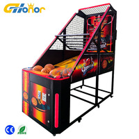 Machine de jeu de pièces Machine d'amusement Coin Arcade Play Basketball Simulator Pass the Level Game Basketball