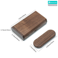 Memoria USB de Madera 2 en 1 OTG 3.0 de 32GB 128GB 64GB y 2.0 de 8GB 16GB 4GB con Conector Tipo C, Pendrive con Logotipo Personalizado, Regalo