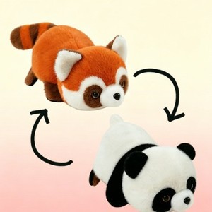 Peluche Reversible de Panda Unicornio con Diseño de Doble Cara para Niños - Product Image 3