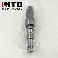 Valvola di sicurezza idraulica RITO 4381811 per escavatore EX200-5 - Valvola limitatrice di pressione principale per ricambi macchine edili