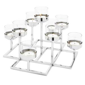 Hot Selling Golden <b>Tea</b> <b>Light</b> <b>Candle</b> Holder with Glass Votive for Home Decor High Quality Metal Hurricane <b>Candle</b> Stands - Product Image 5