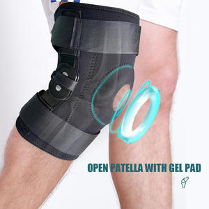 साइड स्टेबलाइजर्स के साथ हिंग घुटने के ब्रेस-एडजस्टेबल न्यूप्रोन घुटने पैड सपोर्ट सपोर्ट - Product Image 2