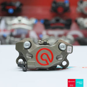 Pour GP2-SS 84MM Paire d'étriers <span class=keywords><strong>de</strong></span> <span class=keywords><strong>frein</strong></span> arrière haute performance à verrouillage en alliage d'aluminium CNC pour rétrofit/amélioration (conception opposée) - Product Image 1