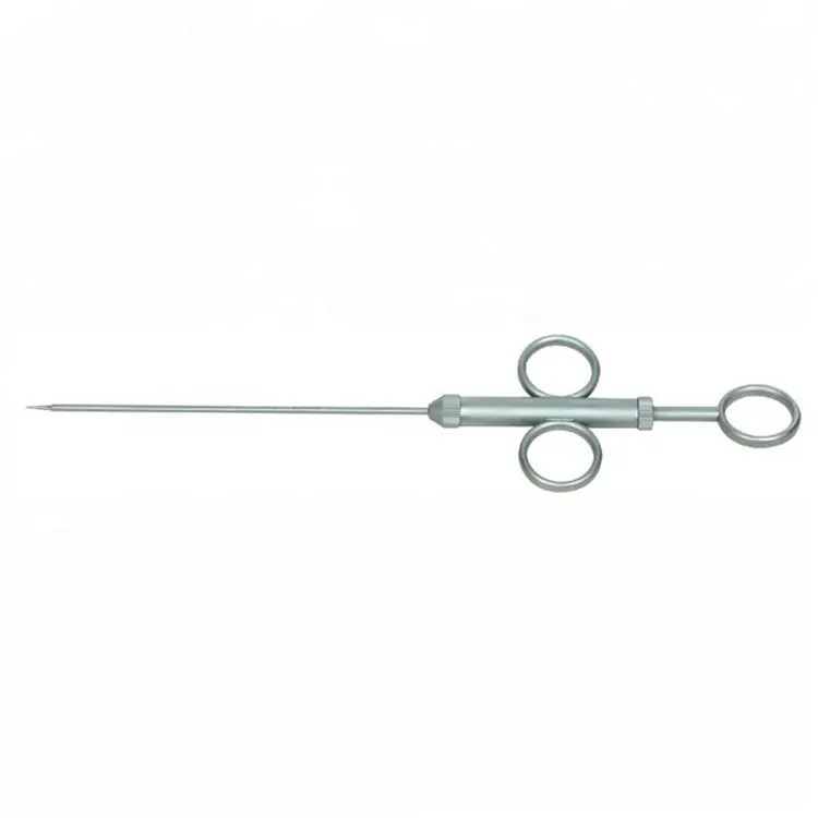 Gran Micro quirúrgico laparoscópico de acero inoxidable de excelente calidad infantil cierre hernia aguja
