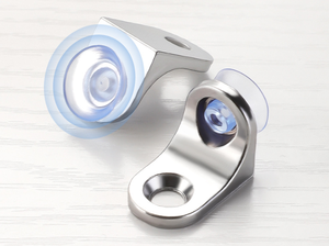 Kẽm hợp kim Kệ Khung chốt Showcase kính khung Kệ hỗ trợ PEG với hút ly - Product Image 4