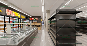 2D&amp;3D Floorplan Best Retail Displays &amp; Store Fixtures Supermarket Grocery Store <strong>Design</strong> - Product Image 3