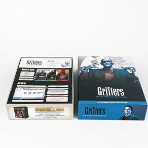 GRIFTERS triche anglais commerce extérieur <span class=keywords><strong>jeu</strong></span> <span class=keywords><strong>de</strong></span> société carte voleurs Alliance thème sombre compétence psychologique <span class=keywords><strong>jeu</strong></span> papier - Product Image 2