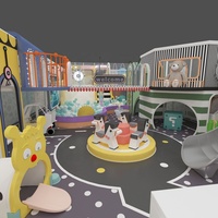 Chine Piscines à balles mécaniques Naughty Castle Mark Équipement de terrain de jeu intérieur doux Toboggans pour enfants Aire de jeux intérieure en plastique