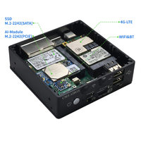 TM-CM3-AIBOX RK3568 AIoT Edge Box NPU Ubuntu Embedded Mini PC Industrial Gateway for IIoT MQTT Data Acquisition & Remote Control
