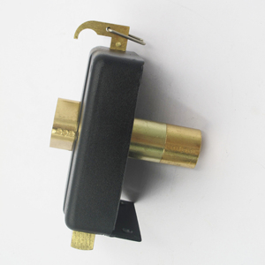 Popular Old Rim Lock <strong>Door</strong> <strong>Knobs</strong> Hardware Night Latch Lock with <strong>Black</strong> Spray Painting and Keys Locks Cerradura De Sobreponer - Product Image 5