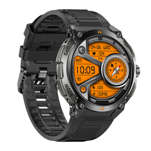 Montre connectée GPS AK17G avec boussole, baromètre, écran AMOLED 1,43 pouces, fréquence cardiaque, oxygène sanguin, pour hommes, sport en plein air, 2026 - Product Image 4