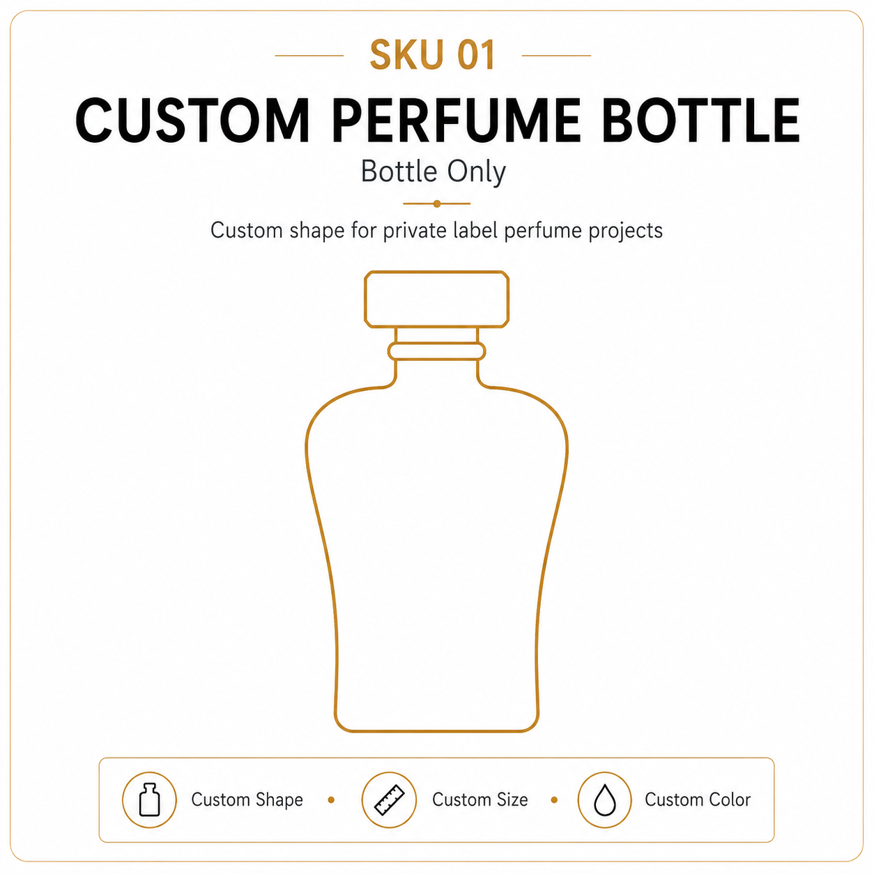 Only Custom Perfume Bottle