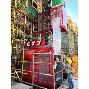 GJJ Lift Lift konstruksi bangunan, kerekan <span class=keywords><strong>Material</strong></span> konstruksi nyaman - Product Image 2