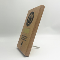 Plaques de remerciement personnalisées en bois