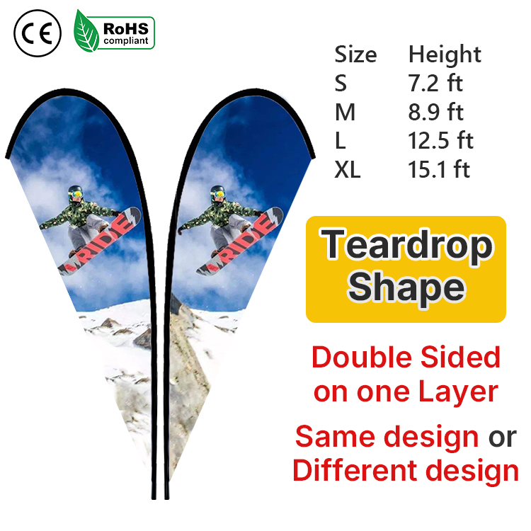 Forma a goccia   Doppio lato