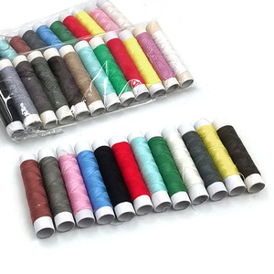 DIY sewing thread set (12 <b>rolls</b>), sewing <b>kit</b>, accessories, household sewing thread repair <b>kit</b>, small <b>rolls</b> of polyester sewing - Product Image 1