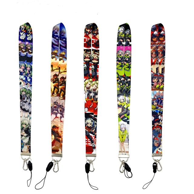 Wholesale Anime Cartoon Character Mobile Phone Polyester Lanyard