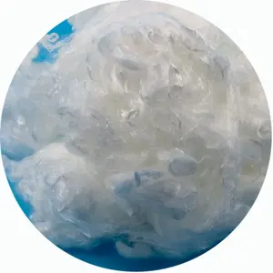 100 Regenerated Micro Polyester Fiber 0.8D For Spinning