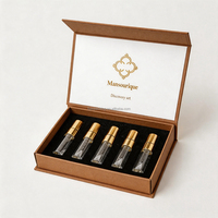 Coffret de découverte de mini-flacons de parfum de luxe personnalisés, pour femme et homme, senteurs préférées, emballage cadeau, boîte à parfum