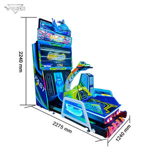Simulateur d'arcade de sport récréatif intérieur à grande vitesse, type Dirigible et <span class=keywords><strong>Bateau</strong></span> rapide, avec jeux à monnayeur pour enfants - Product Image 4
