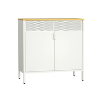 Armoire de rangement au sol meubles en métal salle à manger buffet buffet armoire pour cuisine salon