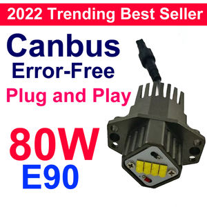 Meilleures ventes d'articles tendances haute puissance super lumineux 80W voiture yeux d'ange LED marqueur lumière avec <span class=keywords><strong>ampoules</strong></span> de lampe pour <span class=keywords><strong>BMW</strong></span> <span class=keywords><strong>E90</strong></span> 2022 - Product Image 2