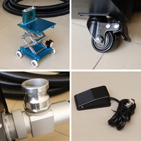 Machine de nettoyage d'évent d'arbre Flexible FS-1B industriel 100-500mm équipement de nettoyage de conduit Robot de nettoyage de conduit vertical