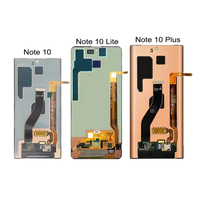 Écran OLED de Téléphone Mobile pour Samsung S20 S21 S22 S23 Ultra Cadre Écran LCD Note 8 9 10 Plus, Remplacement d'Écran AMOLED Garantie 1 An