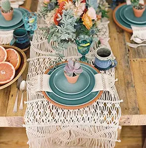 Á Hậu Bàn Ăn Dây Macrame TR034