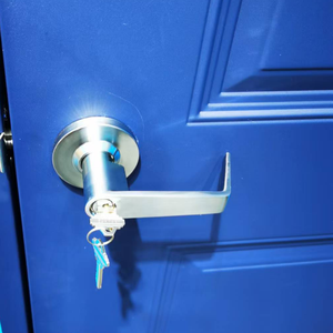 Puerta cortafuegos de acero con certificado UL Puerta cortafuegos de 60 minutos con barra antipánico - Product Image 5