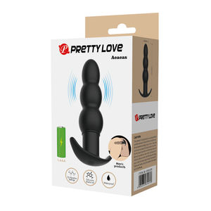 PRETTY LOVE Plug Anale in Silicone con 10 Modalità di Vibrazione e Perline Estraibili <span class=keywords><strong>per</strong></span> Stimolazione della <span class=keywords><strong>Prostata</strong></span> Maschile e del Punto G - Product Image 6