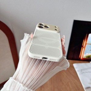 Coque de téléphone portable givrée en nid d'abeille, couleur néon tendance, avec chargement magnétique et refroidissement, pour iPhone 18 17 16 15 Pro Max, coque arrière rigide - Product Image 6