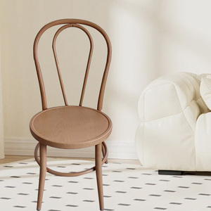 Sedia da Pranzo <span class=keywords><strong>Thonet</strong></span> in Metallo con Schienale Curvo, Stile Vintage Mid-Century, Sedia in <span class=keywords><strong>Ferro</strong></span> di Lusso Leggero per Ristoranti, Hotel, Banchetti, Matrimoni ed Eventi - Product Image 3