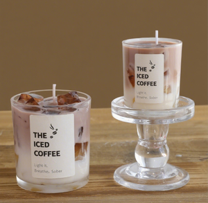 Nouvel arrivage de bougies parfumées artisanales en cire de soja pour café bougie parfumée d'aromathérapie pour décoration de bureau - Product Image 4