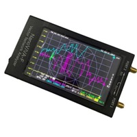 Analyseur d'antenne de réseau vectoriel NanoVNA-F VNA HF VHF UHF 1.5GHz personnalisé + LCD IPS 4.3 pouces + boîtier en métal + batterie 5000mAh