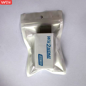 Adaptateur en plastique <span class=keywords><strong>pour</strong></span> convertisseur <span class=keywords><strong>Wii</strong></span> vers HD, prend en charge l'audio Full HD 1080p <span class=keywords><strong>pour</strong></span> <span class=keywords><strong>Wii</strong></span> - Product Image 2