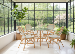 Compact & Stylish Comfortable Jamaica <b>Bistro</b> Rattan/Wicker <b>Dining</b> <b>Set</b> for Cozy Home Furniture & Hotel Spaces From Indonesia - Product Image 5