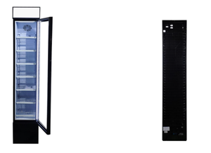 Réfrigérateur portable pour boissons Nuelead NE-150CL, commercial, hôtel, voiture, 150L, porte en verre, acier inoxydable, écoénergétique - Product Image 6