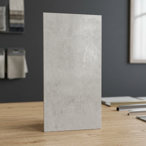 Carreaux de porcelaine gris spirituel rustique à motifs sculptés 600x1200mm, finition émaillée pour revêtement mural et sol de salle de bain - Product Image 1