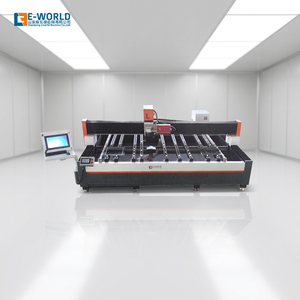Machine de gravure laser CNC Eworld PLC à commande numérique pour verre et acier, haute précision, facile à utiliser - Product Image 1