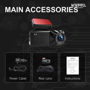 Cámara para Coche 4K con WiFi 5.8G Integrado, Mini Cámara Delantera con Visión Nocturna Superior, Grabación en Bucle, Sensor G, Monitor de Estacionamiento 24H, 1 Año de Garantía - Product Image 6