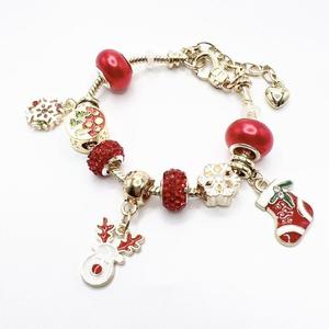 Ciondoli <span class=keywords><strong>Pandora</strong></span> per Gioielli alla Moda, Charms in Lega di Zinco Smaltati, Perline a Cuore per Braccialetti Fai-da-Te da Donna - Product Image 5