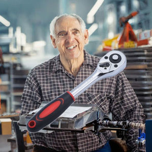 OEM 1/4 3/8 1/2 kunci pas Ratchet krom baja karbon Alloy DIY alat perbaikan otomatis penggunaan industri perkakas tangan metrik dapat disesuaikan - Product Image 3