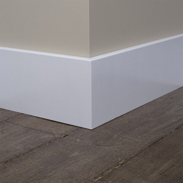 Panjang 8ft 16ft MDF Primed Baseboard Molding