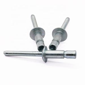 Rivets structurels de tige de rupture de Monobolts galvanisés d'acier au carbone de tête de dôme - Product Image 1