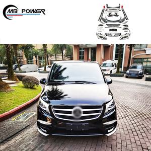 Kit de carrocería estilo V Class <span class=keywords><strong>Vito</strong></span> W447, parachoques delantero y trasero, luces de cabeza, faldas laterales, piezas de carrocería de coche - Product Image 1