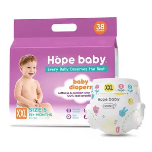 Oem Supplier Leak-proof 3d Legcuffs Overnights Sustainable Disposable Baby Pant Diapers