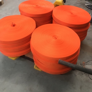 Correa de Amarre de Poliéster de Alta Resistencia de 5 cm, Color Naranja, 3T de Resistencia a la Rotura, para Uso Industrial y Logístico - Product Image 5